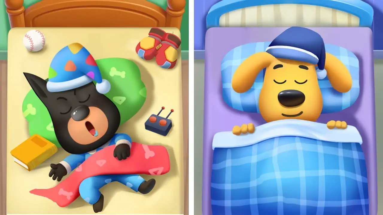 A Day Off | Fun Stories for Kids | Police Cartoon | Sheriff Labrador